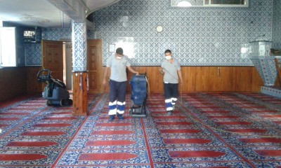 Eyüp Belediyesi, Kurban Bayramı hazırlıkları kapsamında ilçe genelindeki tüm camiilerde temizlik çalışmalarına başladı Eyüp Belediyesi, Kurban Bayramı hazırlıkları kapsamında ilçe genelindeki tüm camiilerde temizlik çalışmalarına başladı