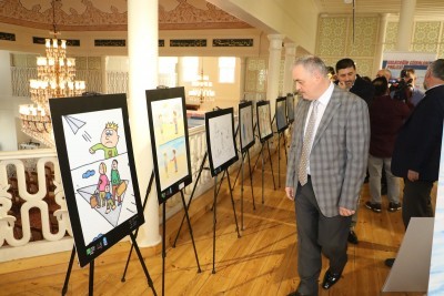 Karikatür yarışmasında ödüller sahiplerini buldu Karikatür yarışmasında ödüller sahiplerini buldu