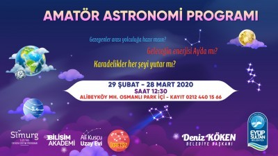 Amatör Astronomi Programı Başlıyor