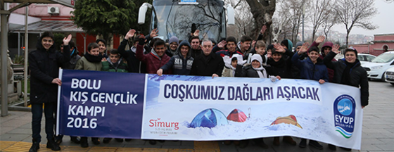 Gençler İçin Kış Kampı Başladı Gençler İçin Kış Kampı Başladı