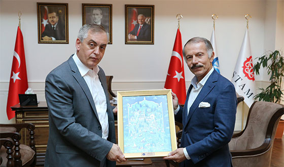 Başkan Atilla Aydıner'den Ziyaret Başkan Atilla Aydıner'den Ziyaret