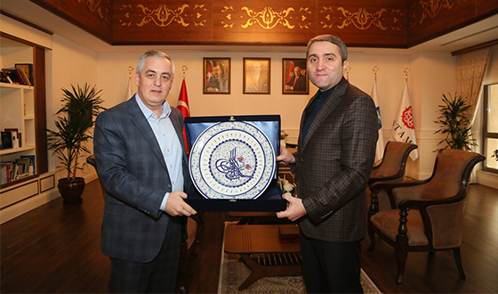 Temurci İle Projeler Konuşuldu Temurci İle Projeler Konuşuldu