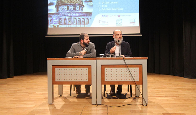 Abdulfettah el-Awaisi Eyüpsultanlı gençlerle buluştu Abdulfettah el-Awaisi Eyüpsultanlı gençlerle buluştu