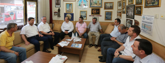 Gostivarlılar Derneği'ne Ziyaret Gostivarlılar Derneği'ne Ziyaret