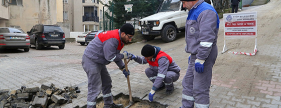 Emniyettepe Yol Bakım Çalışmasına Denetleme Emniyettepe Yol Bakım Çalışmasına Denetleme
