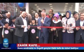 Zahir Kafe Açıldı Zahir Kafe Açıldı