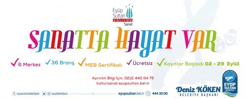 2019-2020 Sezonu Kültür-Sanat Eğitimleri Kayıtları Başladı