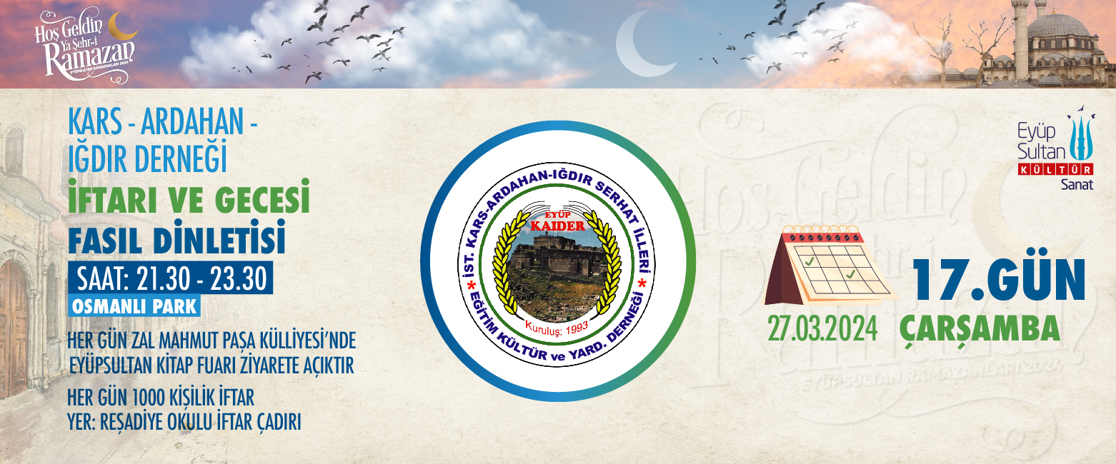 KARS - ARDAHAN - IĞDIR DERNEĞİ