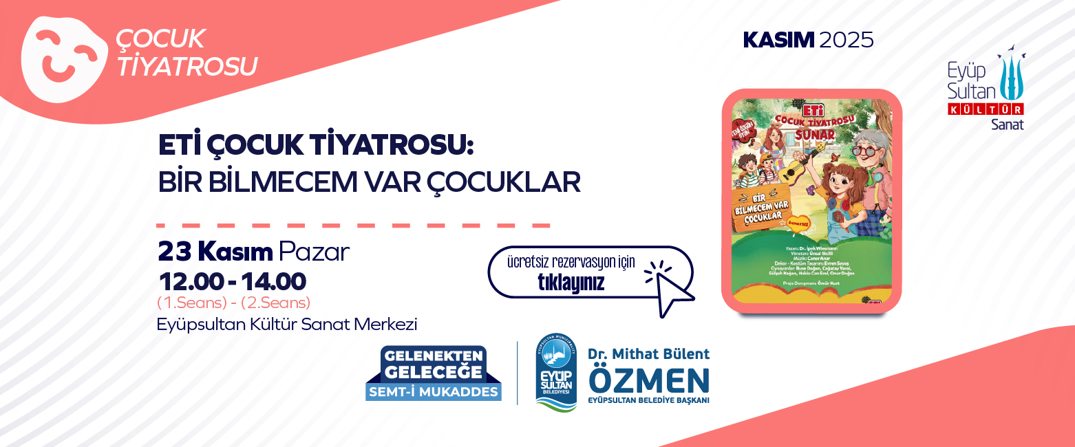ETİ ÇOCUK TİYATROSU - BİR BİLMECEM VAR ÇOCUKLAR