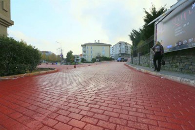 Göktürk'e Kırmızı Asfalt Göktürk'e Kırmızı Asfalt
