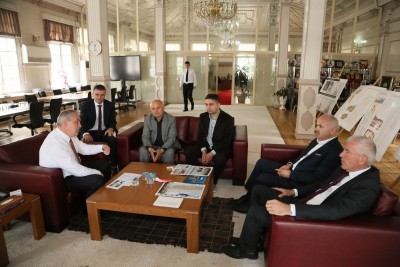 Alaçam Belediye Başkanı Uyar'dan Ziyaret