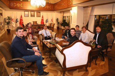 Makedonyalı Öğrenciler Birliğinden Ziyaret