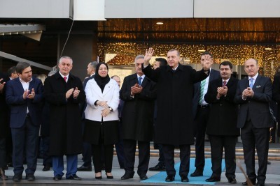 Cumhurbaşkanı Erdoğan, Biz Cevahir Haliç AVM'nin Açılışını Gerçekleştirdi