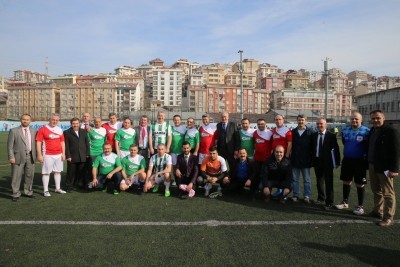 Başkan Aydın Futbol Turnuvasına Katıldı