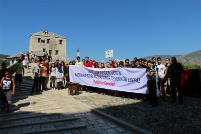 Başkan Aydın'dan öğrencilere “Balkan Turu”