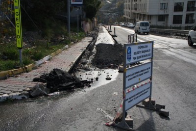 Girne Caddesinde 'Prestij Cadde' çalışmaları başladı