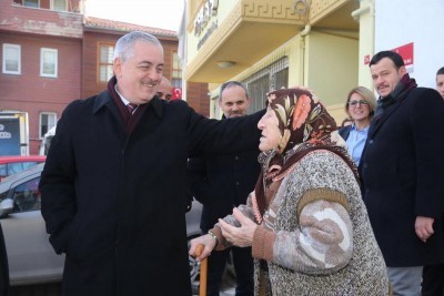 Başkan Remzi Aydın'dan mahalle ziyaretleri