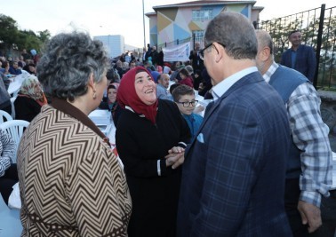 Emniyettepeliler, açık hava iftarında buluştu