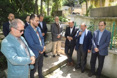 Necip Fazıl Kısakürek, kabri başında anıldı Necip Fazıl Kısakürek, kabri başında anıldı