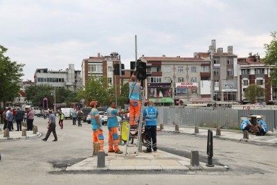 Yeşilpınar trafiğine neşter vuruldu Yeşilpınar trafiğine neşter vuruldu