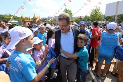 Eyüpsultan Belediyesi Yaz Spor Okulları muhteşem bir şenlikle başladı Eyüpsultan Belediyesi Yaz Spor Okulları muhteşem bir şenlikle başladı
