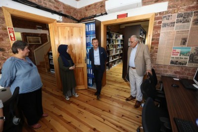 Başkan Deniz Köken, EYSAM'ı ziyaret etti Başkan Deniz Köken, EYSAM'ı ziyaret etti