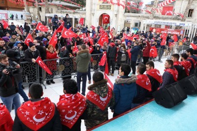 Eyüpsultan Belediyesinden asker ailelerine destek Eyüpsultan Belediyesinden asker ailelerine destek