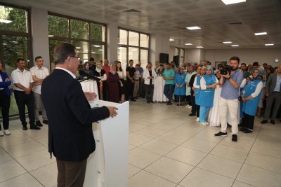 Başkan Köken, Eyüpsultanlılarla bayramlaştı Başkan Köken, Eyüpsultanlılarla bayramlaştı