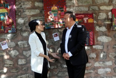 Eyüpsultan'da ‘Kırmızı Kudüs' Sergisi Eyüpsultan'da ‘Kırmızı Kudüs' Sergisi