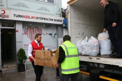 Türk Kızılay'dan Şefkat Eli'ne destek Türk Kızılay'dan Şefkat Eli'ne destek