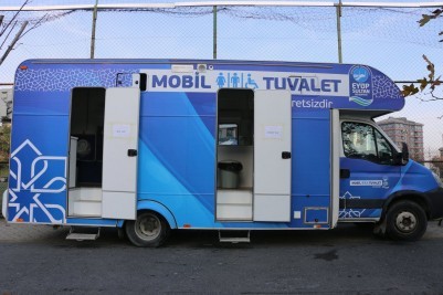 Pazar yerlerinde mobil tuvalet hizmeti Pazar yerlerinde mobil tuvalet hizmeti