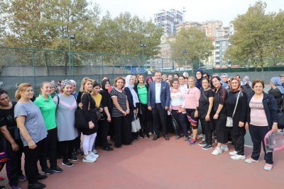 Eyüpsultanlı Kadınlar Spor Şenliğinde buluştu Eyüpsultanlı Kadınlar Spor Şenliğinde buluştu