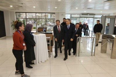 İstanbul Valisi Yerlikaya, Başkan Deniz Köken'i ziyaret etti