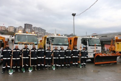 Özel araçlarla kışa hazırız Özel araçlarla kışa hazırız