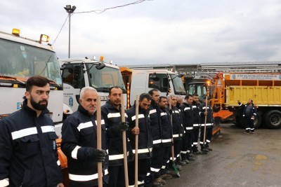 Özel araçlarla kışa hazırız Özel araçlarla kışa hazırız