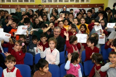  Başkan Deniz Köken Miniklerin Karne Heyecanına Ortak Oldu