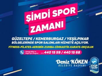 Eyüpsultan 3 yeni spor salonuna kavuşuyor