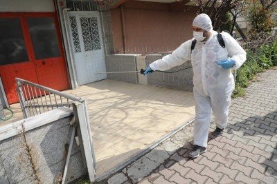 Akşemsettin, Topçular ve Göktürk Mahallesi İlaçlandı Akşemsettin, Topçular ve Göktürk Mahallesi İlaçlandı
