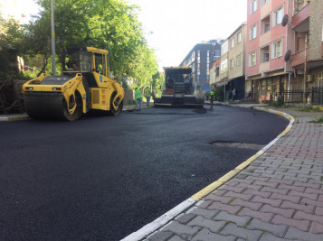 Karantinada 6 bin 459 Ton Asfalt Döküldü Karantinada 6 bin 459 Ton Asfalt Döküldü