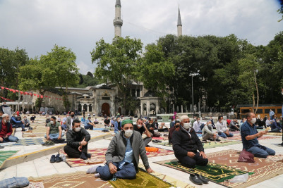 Eyüpsultan'da hasret sona erdi Eyüpsultan'da hasret sona erdi