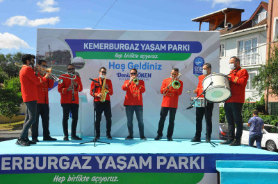 Kemerburgaz Yaşam Parkı Açıldı Kemerburgaz Yaşam Parkı Açıldı