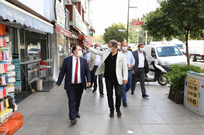 Alibeyköy'de Kovid-19 denetimi Alibeyköy'de Kovid-19 denetimi