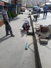Fen İşleri çalışmaları devam ediyor Fen İşleri çalışmaları devam ediyor