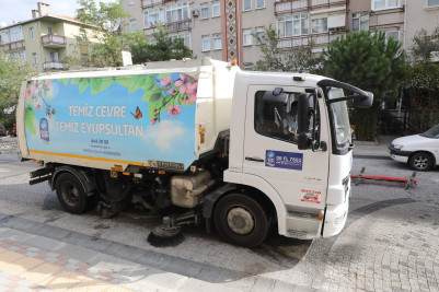 Akşemsettin'de temizlik ve dezenfeksiyon çalışması Akşemsettin'de temizlik ve dezenfeksiyon çalışması