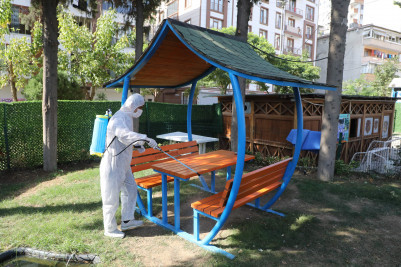 Temizlik çalışmaları Alibeyköy'de devam etti Temizlik çalışmaları Alibeyköy'de devam etti