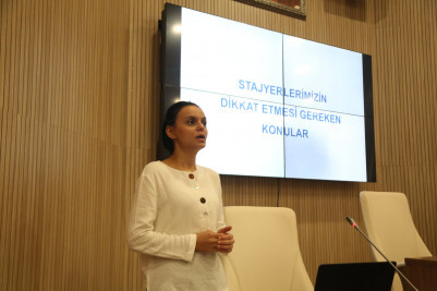 Eyüpsultan Belediyesi'nde Stajyerlere Eğitim Eyüpsultan Belediyesi'nde Stajyerlere Eğitim