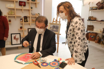 ESMEK El Emeği Ürünleri Satış Mağazaları Açıldı ESMEK El Emeği Ürünleri Satış Mağazaları Açıldı