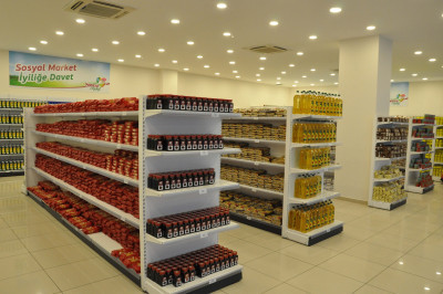 Sosyal marketten 6 bin 500 kişi faydalandı Sosyal marketten 6 bin 500 kişi faydalandı