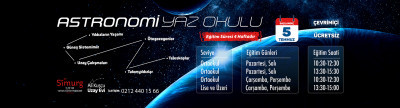 Astronomi Yaz Okulu online eğitimle başlıyor Astronomi Yaz Okulu online eğitimle başlıyor