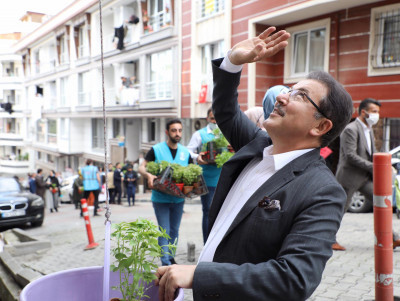 İslambeyli gençlerden Başkan Deniz Köken'e meşaleli karşılama İslambeyli gençlerden Başkan Deniz Köken'e meşaleli karşılama